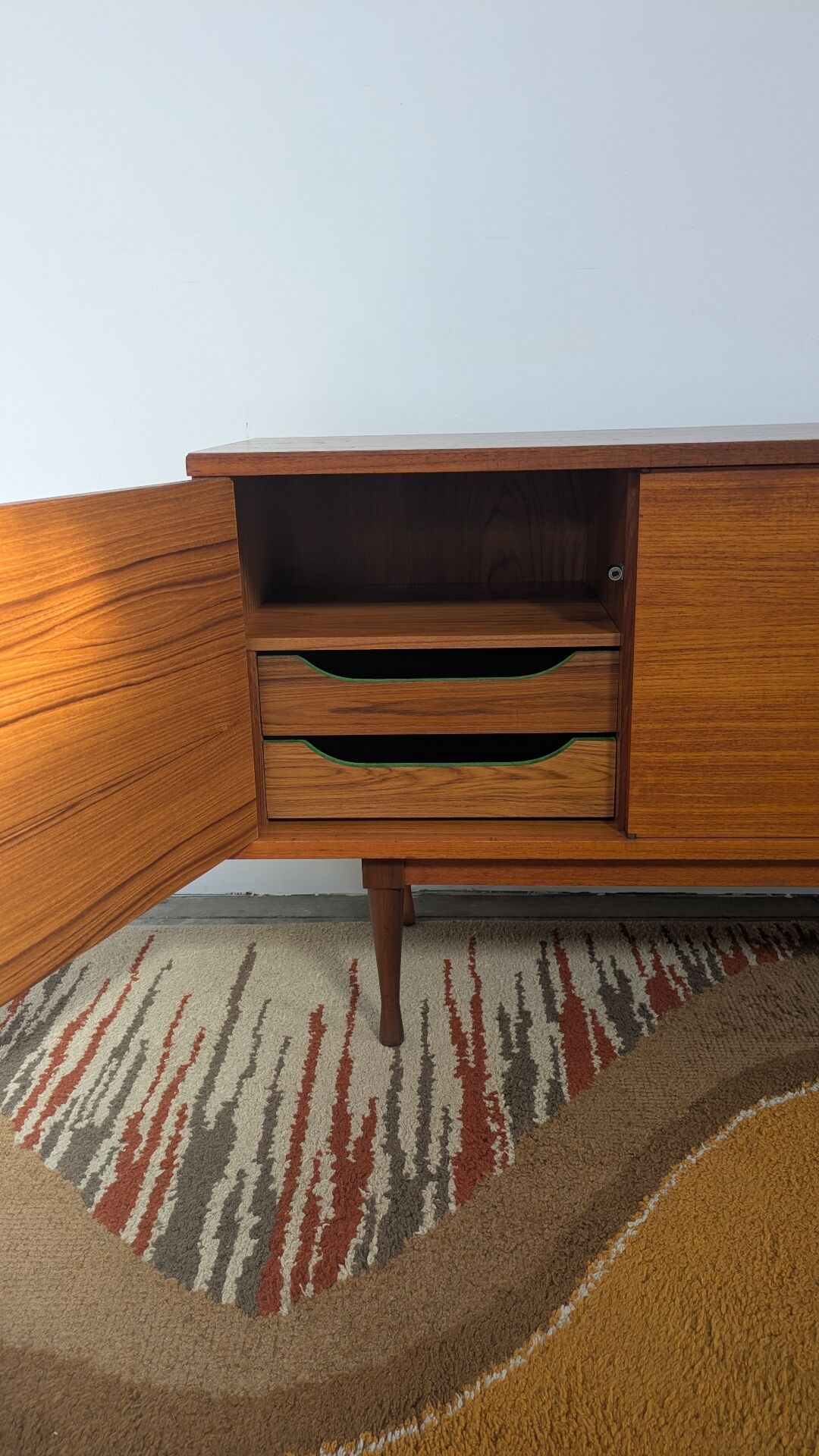 Vintage Scandinavian design sideboard