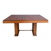 Table à Allonges 6 à 18 Couverts en Acajou, Art Déco – 1920