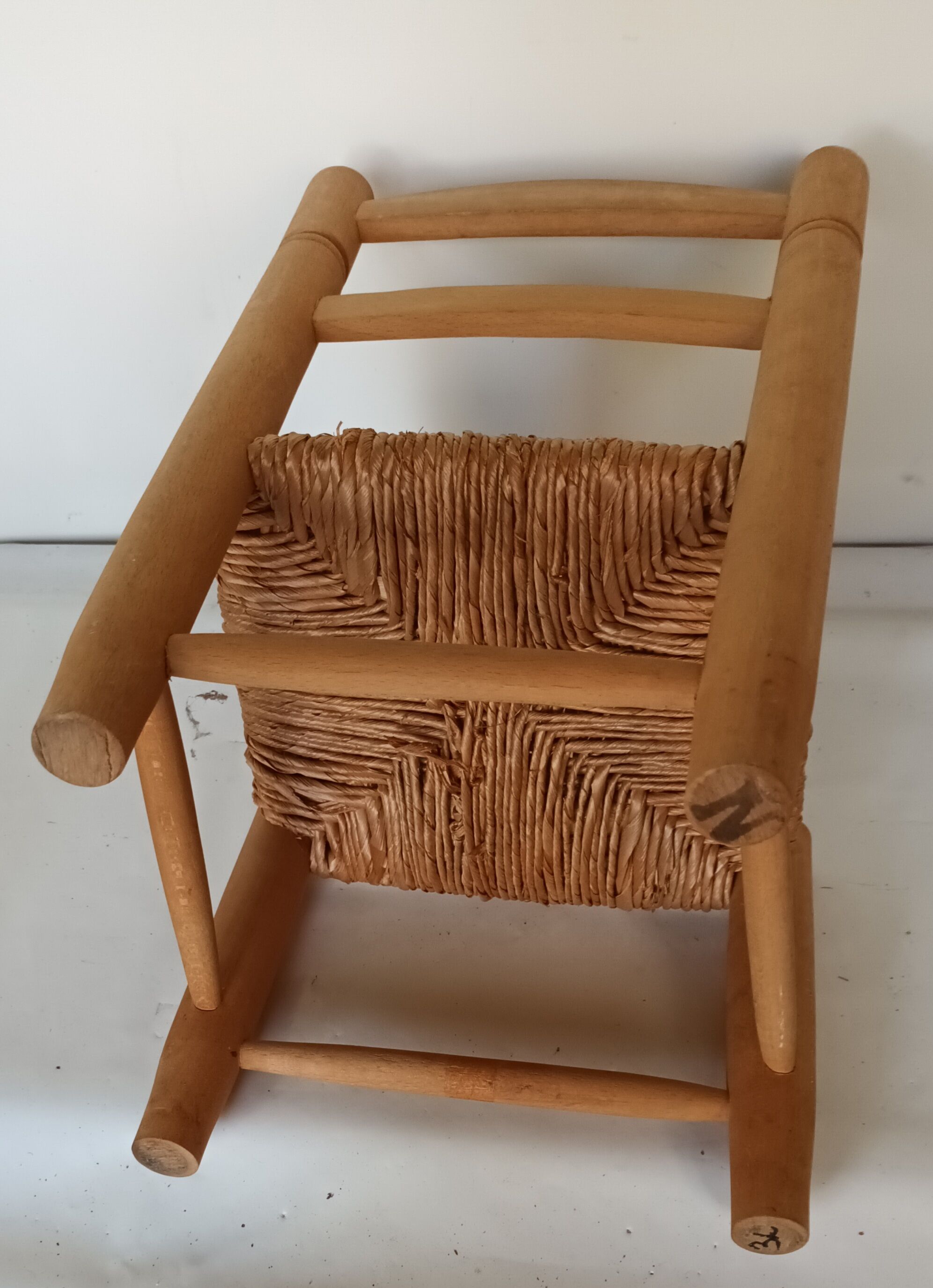 Mulched chair for children