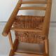 Chaise paillée pour enfant