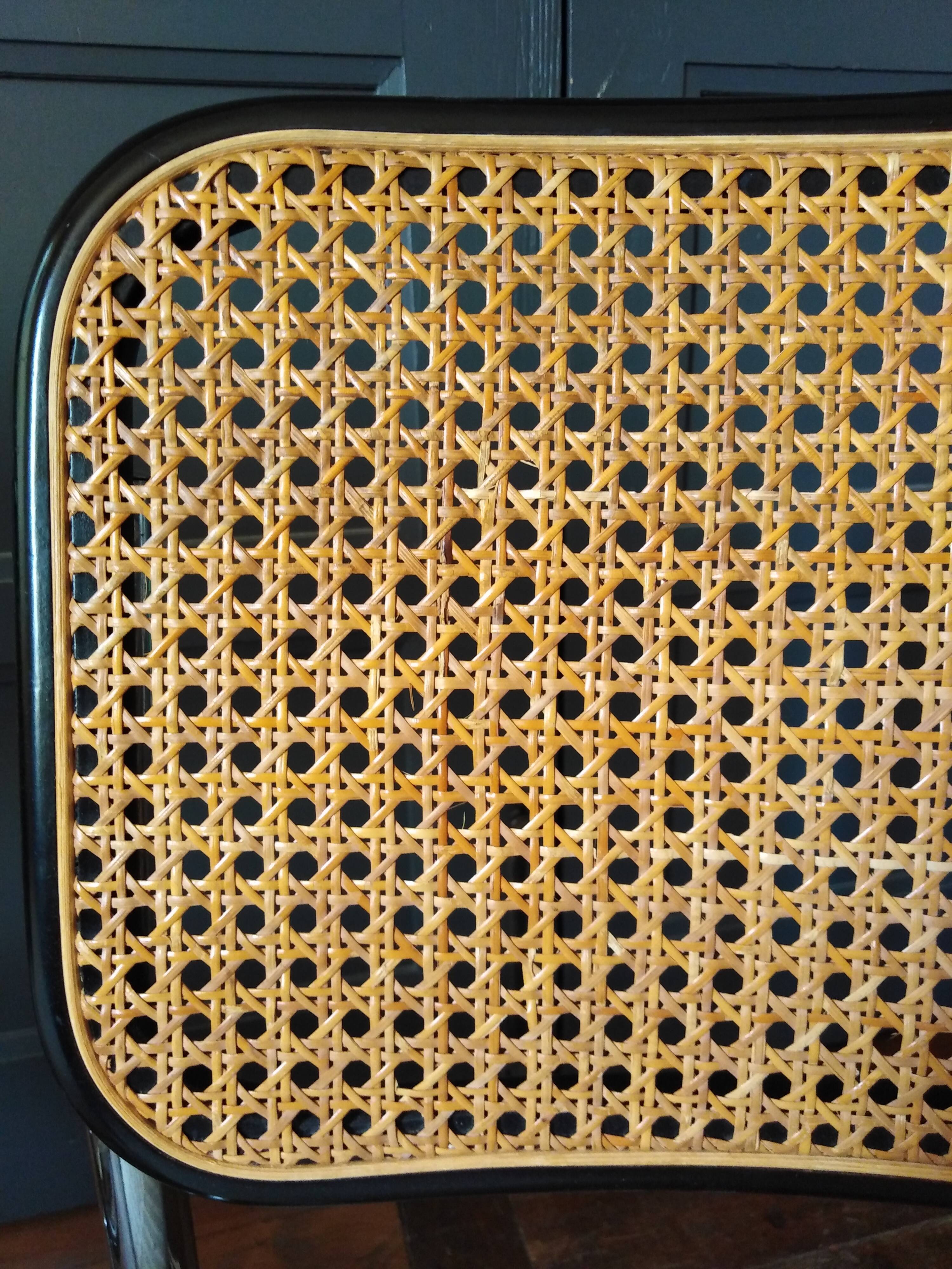 2 chairs cesca Marcel Breuer 1970