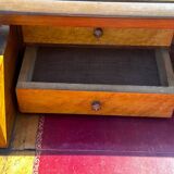 Antique drop-leaf secretary in walnut – Louis-Philippe period (19th century)