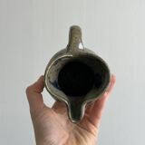 small enamelled stoneware pitcher