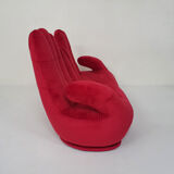 Pop-art "Hand-shaped" sofa, 1980's