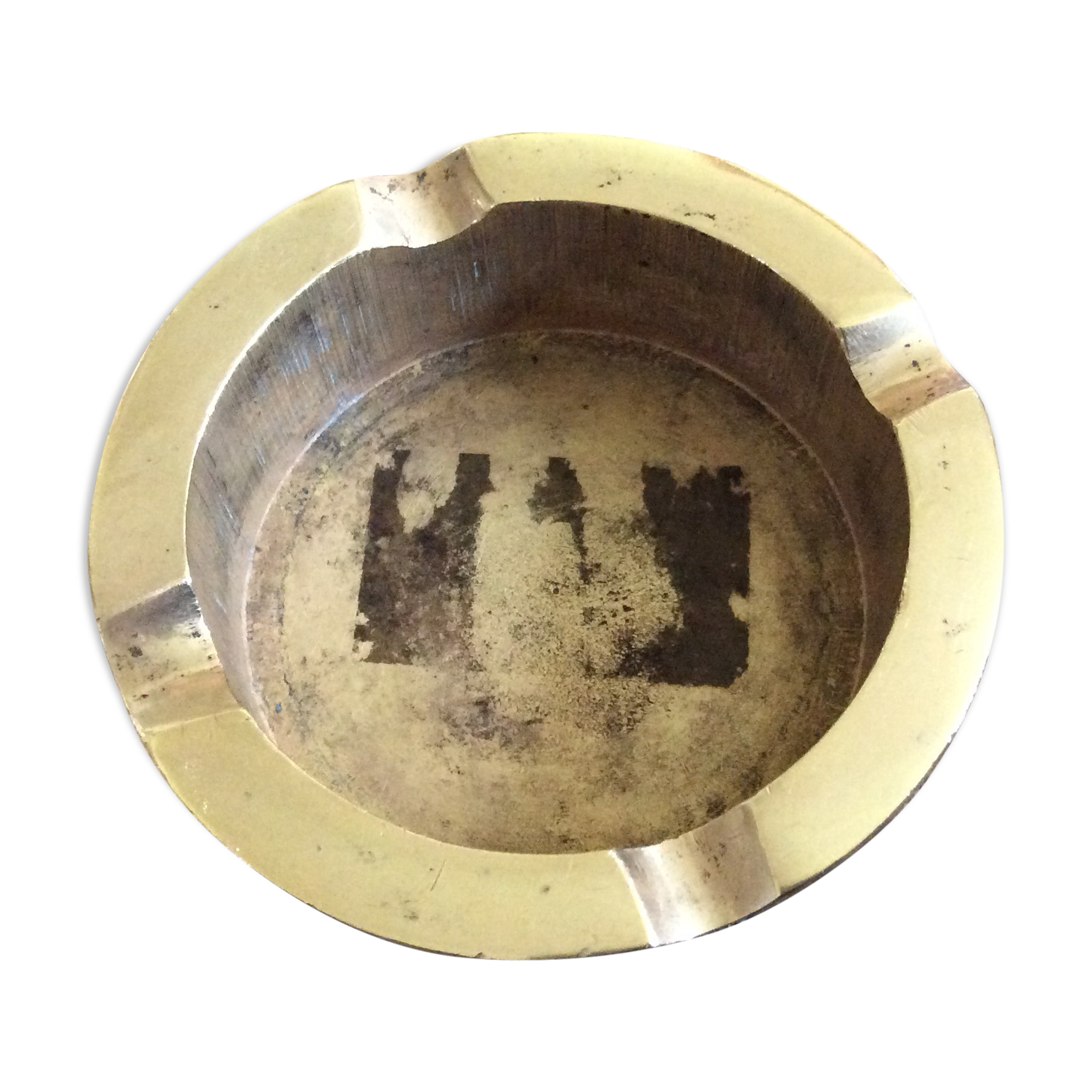 Brass ashtray