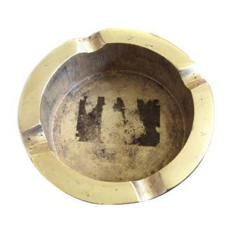 Brass ashtray