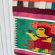 Vintage mexican decorative tapestry