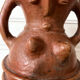 Vase anthropomorphe en terre cuite Art populaire