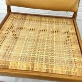 Set of 2 vintage Ole Wanscher chairs | Colonial chair | Leather