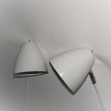 Pair of wall lamps, 90s