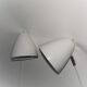 Pair of wall lamps, 90s