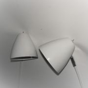 Pair of wall lamps, 90s