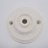 Blue opaline hanging lamp