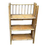 Bamboo standing shelf from the 60s