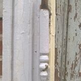 Moulded door with xix eme frame