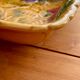 Sarreguemines earthenware dish-fruit decoration-60s