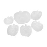 Vintage fruit salad serving in the shape of apples 1 salad bowl 8 cups