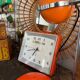 Pendule Jaz transistor orange vintage