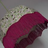 Retro fringed pendant light "Erina".