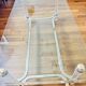 Table basse en verre