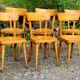 6 bistro chairs 70s