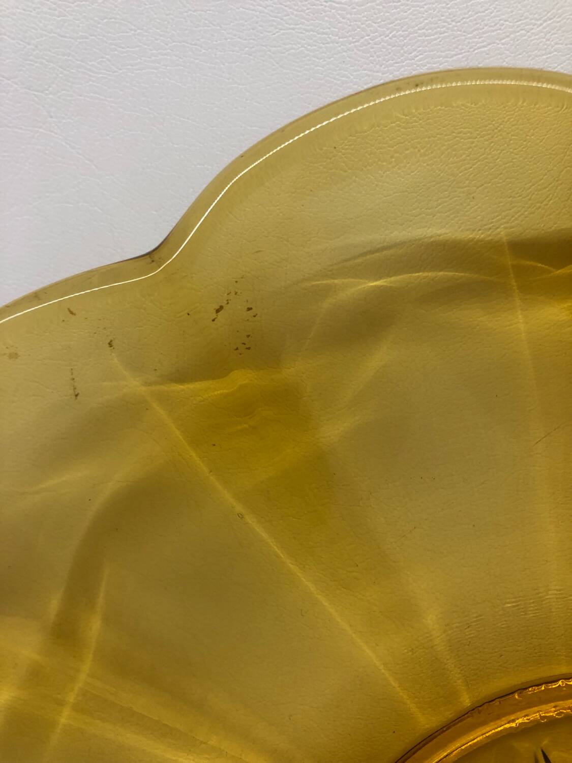 Luxval art deco dish from Val Saint Lambert