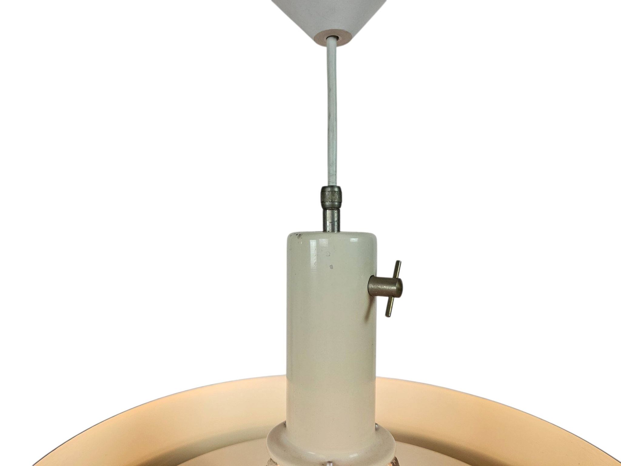 Anvia Almelo - J. Hoogervorst - "modèle 4017" - Lampe suspendue Ufo - anthracite