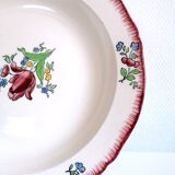 Gien earthen earthenware dish lorraine model