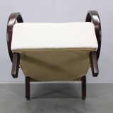 Art Deco armchair by Jindřich Halabala, Czechoslovakia 1940s