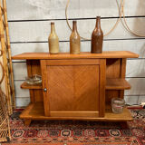 Vintage TV side stand with compass legs ep 60