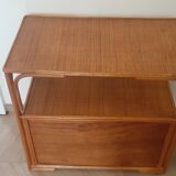 woven rattan chest of drawers - 2 drawers