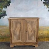 Light walnut low cabinet