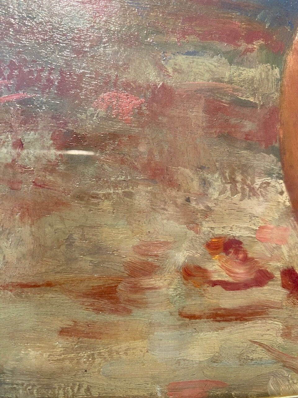 Old painting, still life with cloves by Abel Gay (1877-1961)