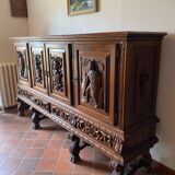 Medieval buffet / sideboard in Spanish Renaissance style