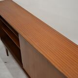 Teak and glass sideboard