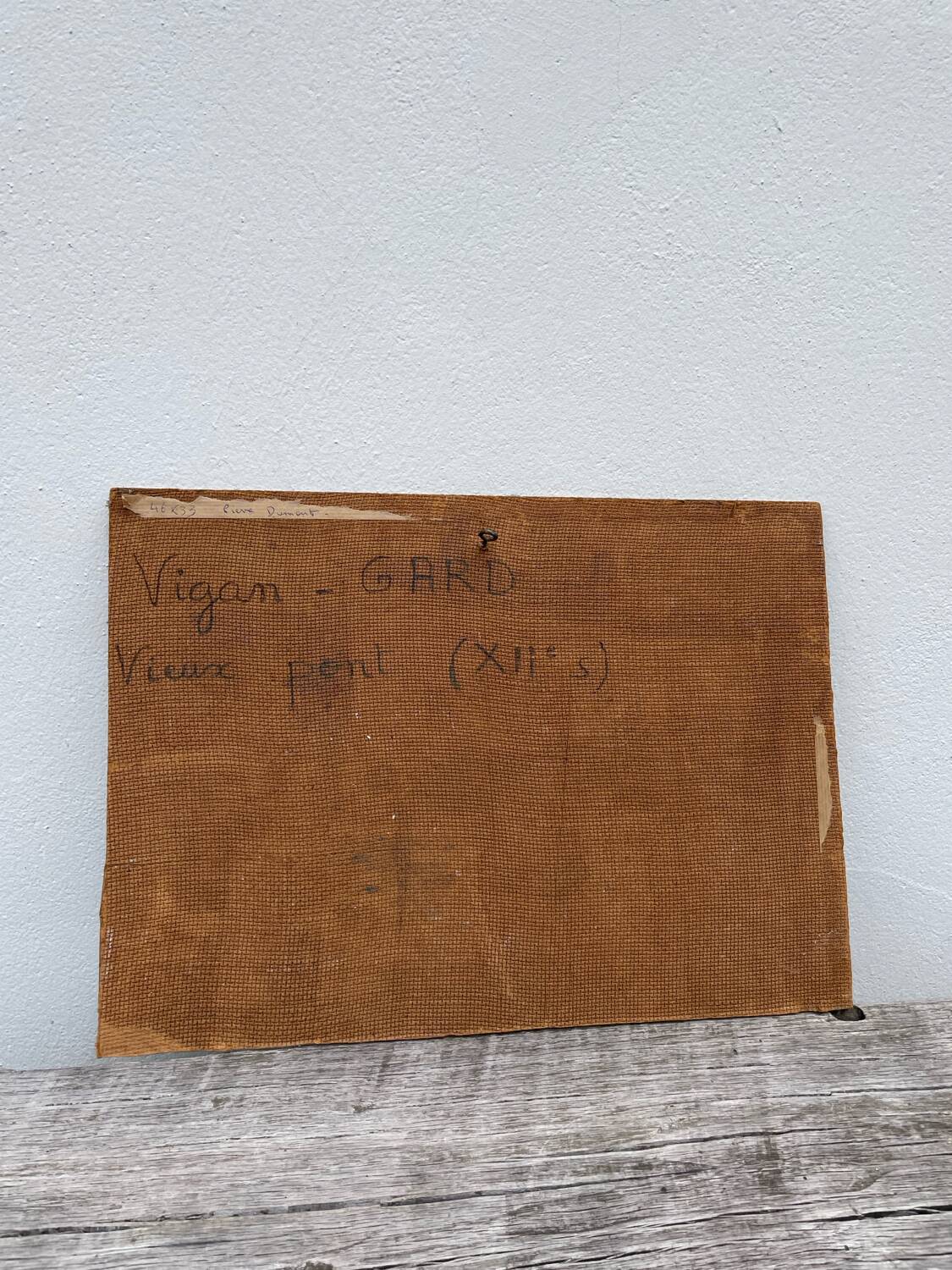 Oil knife painting landscape