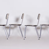 Set of four mid century chairs - 1960s Czechia