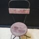 Industrial swivel chair wood and metal