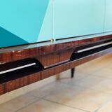 Vintage graphic sideboard 1960