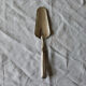 Pelle à tarte gâteaux dessert vintage en métal argenté art déco poinçonnée