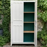 Antique Parisian paneled wardrobe, 1940