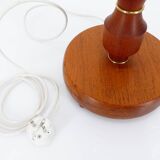 Scandinavian teak floor lamp base, Möllers Armaturfabrik 1960