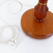 Scandinavian teak floor lamp base, Möllers Armaturfabrik 1960