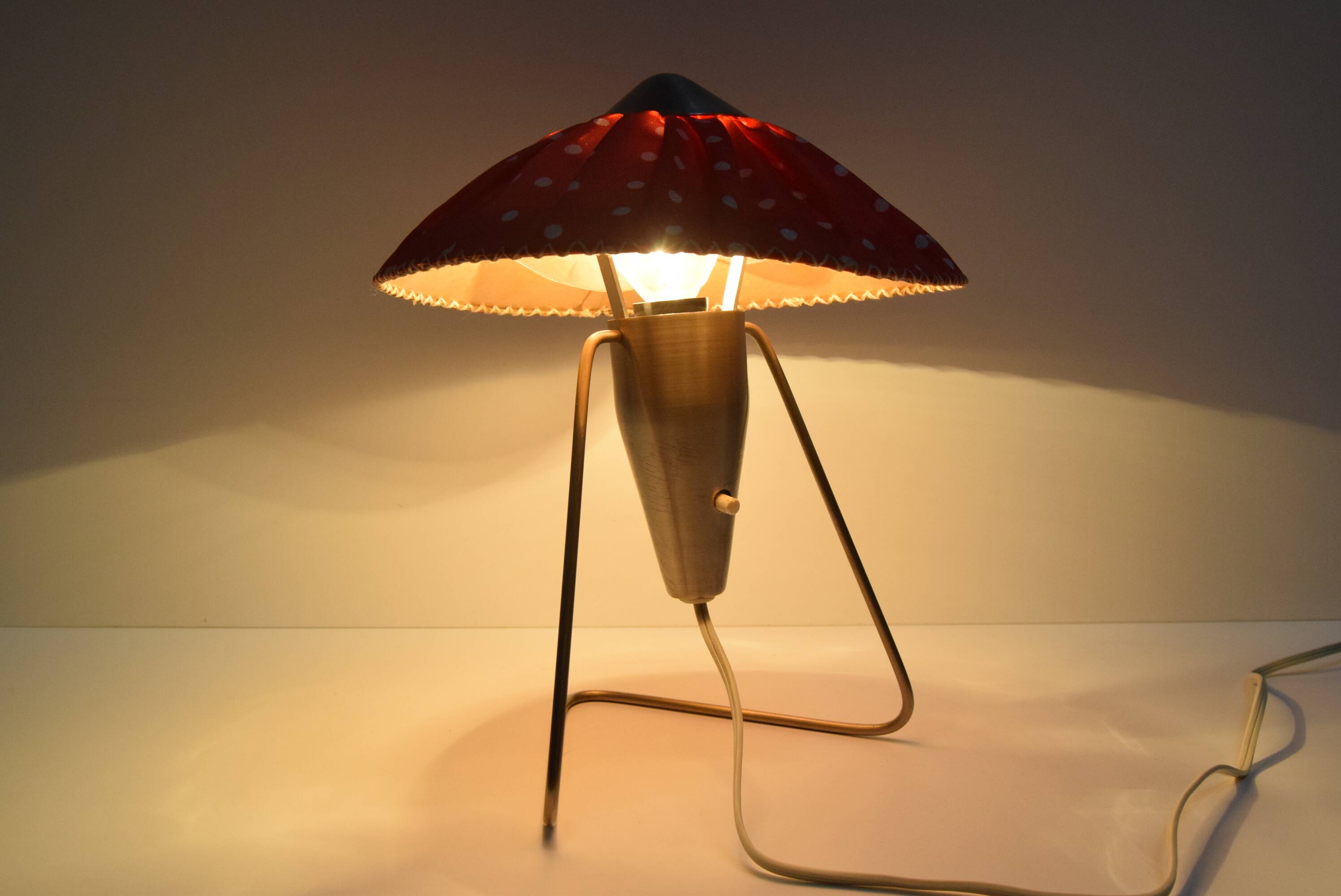 Table or wall lamp by helena frantova for okolo, czechoslovakia, 1950's.
