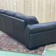 Modern 3-seater leather sofa rochebobois