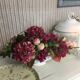 Round dish floral decoration made in france porcelain Limoges