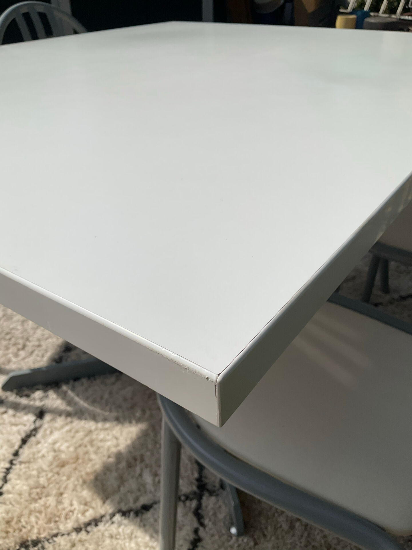 Ensemble Robert Mallet Stevens table à manger et 5 chaises