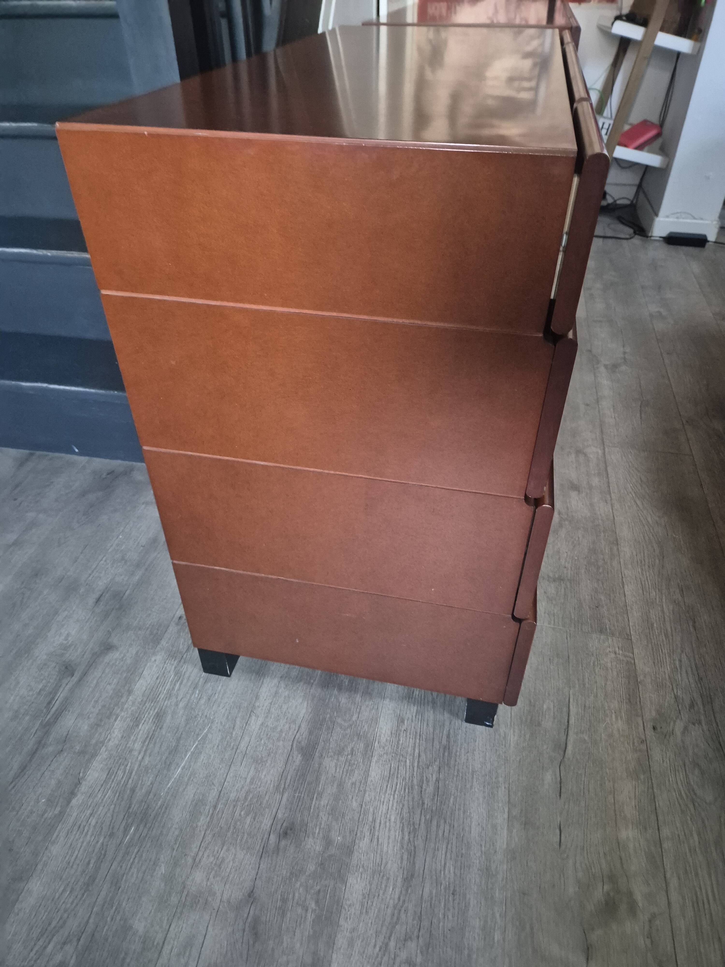 2 Baudet cabinets, furniture manufacturer for the Atlantic shipyards.
