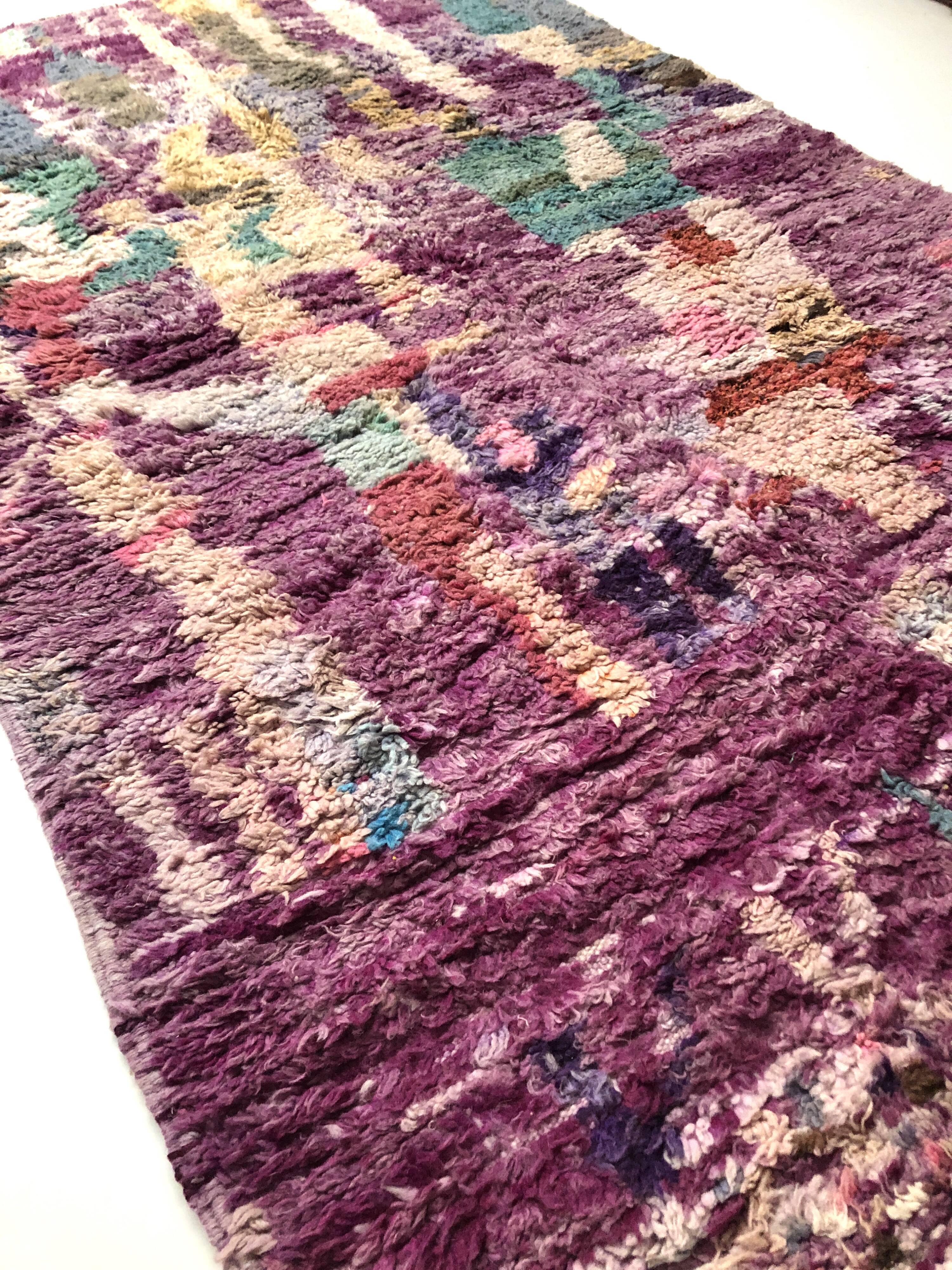 Berber Moroccan Carpet Boujaad 2,66x1.55m