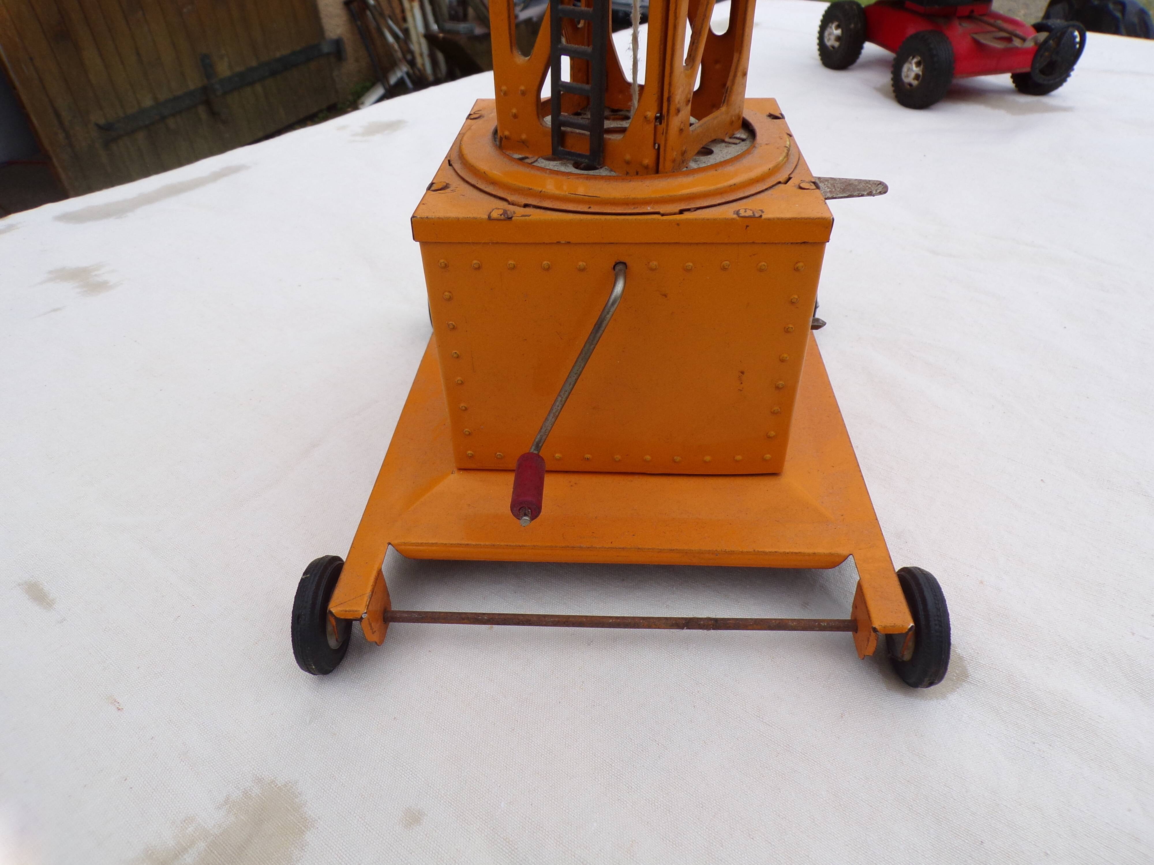 Toys old 2 cranes tole year 50